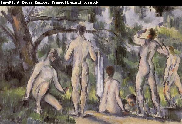 Paul Cezanne Six Women